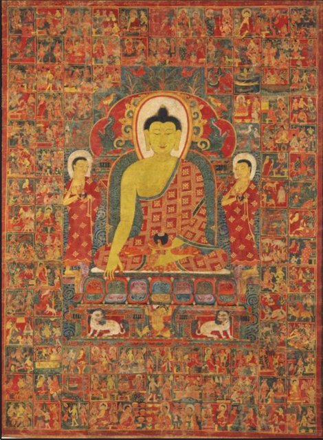 Thangka_of_Buddha_with_the_One_Hundred_Jataka_Tales__Tibet__13th-14th_century.jpeg