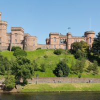 Inverness Castle  is licensed under CC BY-SA